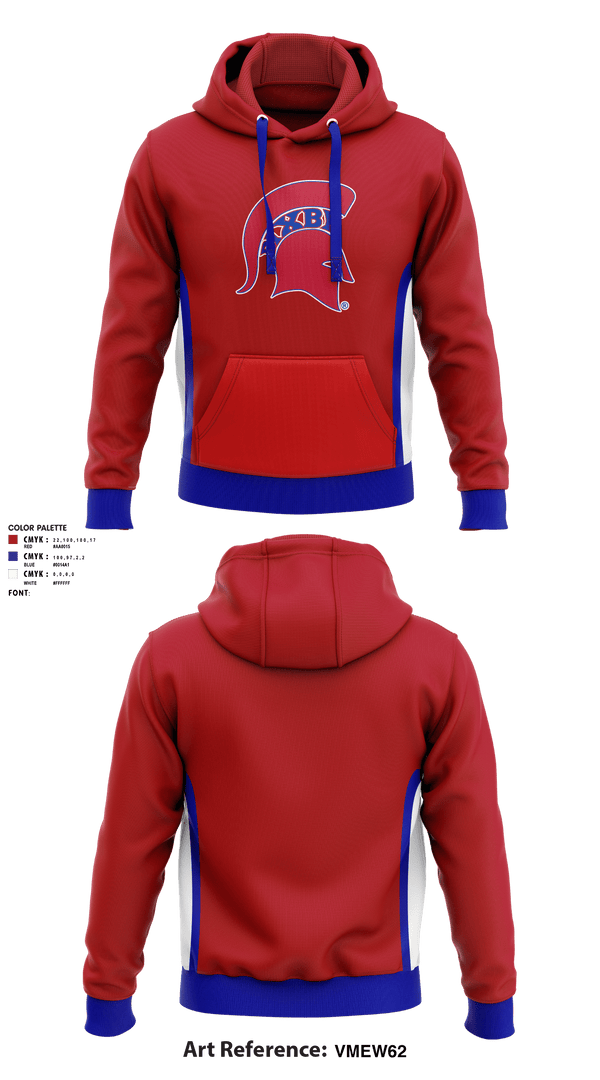 Hoodie, Bixby Youth Football Association, Football, Teamtime, Team time, sublimation, custom sports apparel, team uniforms, spirit wear, spiritwear, sports uniforms, custom shirts, team store, custom team store, fundraiser sports, apparel fundraiser