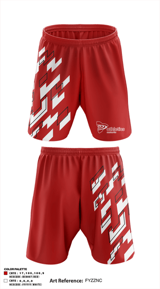 Athletic Shorts With Pockets, Athletics Ontario, Spirit Store, Teamtime, Team time, sublimation, custom sports apparel, team uniforms, spirit wear, spiritwear, sports uniforms, custom shirts, team store, custom team store, fundraiser sports, apparel fundraiser