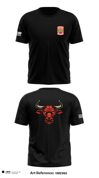 Bravo Bulls 3714911 Short Sleeve Performance Shirt - 1