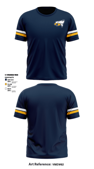 Short Sleeve Performance Shirt, Hudsonville Eagles Hockey, Ice Hockey, Teamtime, Team time, sublimation, custom sports apparel, team uniforms, spirit wear, spiritwear, sports uniforms, custom shirts, team store, custom team store, fundraiser sports, apparel fundraiser