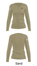 B Co 2-1 SFG(A) 83464098 Women's Long Sleeve V-neck Shirt - 47