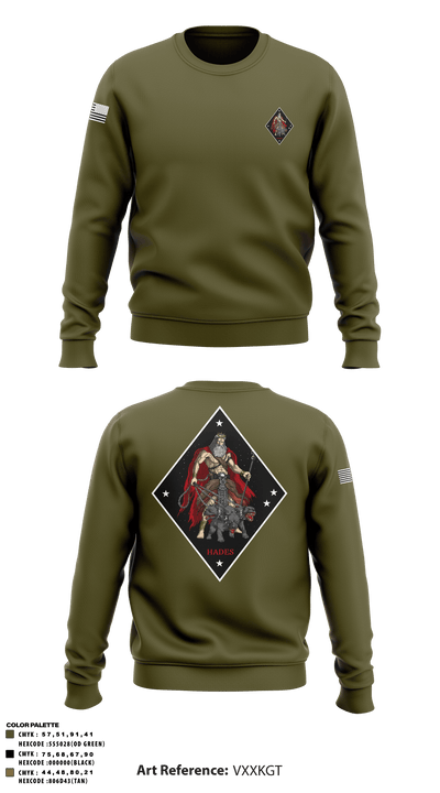 Hades 3421841 Crew Neck Sweatshirt - 4