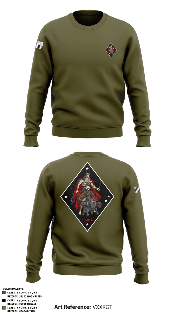 Crew Neck Sweatshirt, V1/1, Marines, Teamtime, Team time, sublimation, custom sports apparel, team uniforms, spirit wear, spiritwear, sports uniforms, custom shirts, team store, custom team store, fundraiser sports, apparel fundraiser