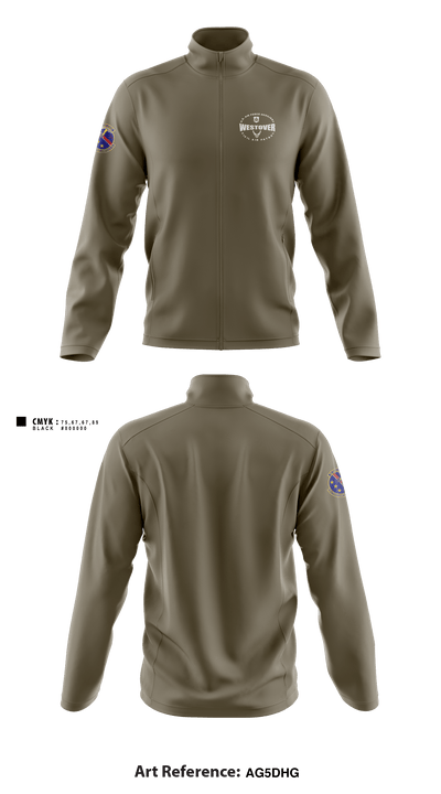 Westover Composite Squadron 58741877 Fleece Jacket - 6