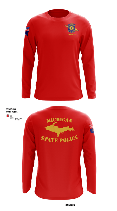 MSP Calumet 35464761 Long Sleeve Performance Shirt - 12