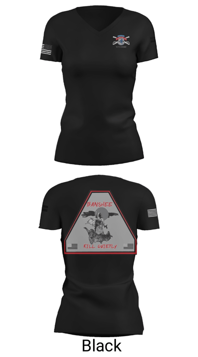 3-71 Cav 93669084 Women's Short Sleeve V-neck Shirt - 20