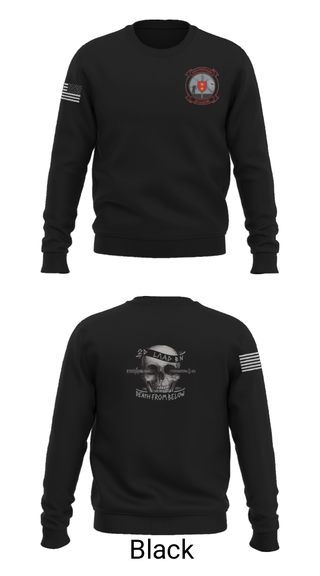 Crew Neck Sweatshirt, , Marines, Teamtime, Team time, sublimation, custom sports apparel, team uniforms, spirit wear, spiritwear, sports uniforms, custom shirts, team store, custom team store, fundraiser sports, apparel fundraiser