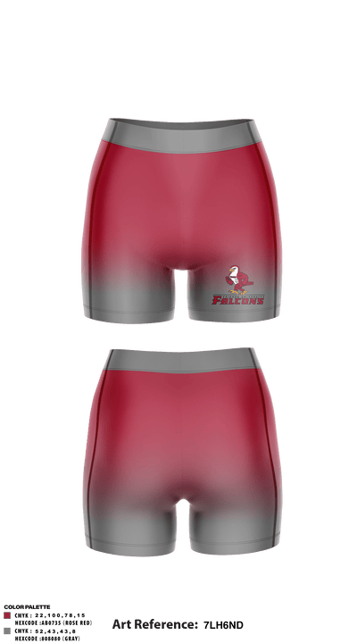 Friends University Tennis 31162977 Women's Compression Shorts - 1