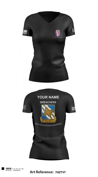 Women's Short Sleeve Vneck Shirt, , Army, Teamtime, Team time, sublimation, custom sports apparel, team uniforms, spirit wear, spiritwear, sports uniforms, custom shirts, team store, custom team store, fundraiser sports, apparel fundraiser