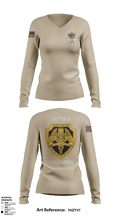 566th MCAS- Army 77440363 Women's Long Sleeve V-neck Shirt - 60