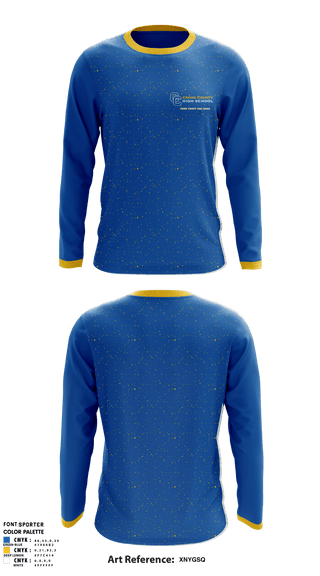 Long Sleeve Performance Shirt, Crook County High School Cheer, Cheer, Teamtime, Team time, sublimation, custom sports apparel, team uniforms, spirit wear, spiritwear, sports uniforms, custom shirts, team store, custom team store, fundraiser sports, apparel fundraiser