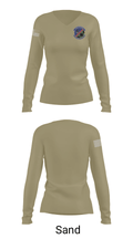 Youngstown ARS Composite Squadron 61852104 Women's Long Sleeve V-neck Shirt - 42