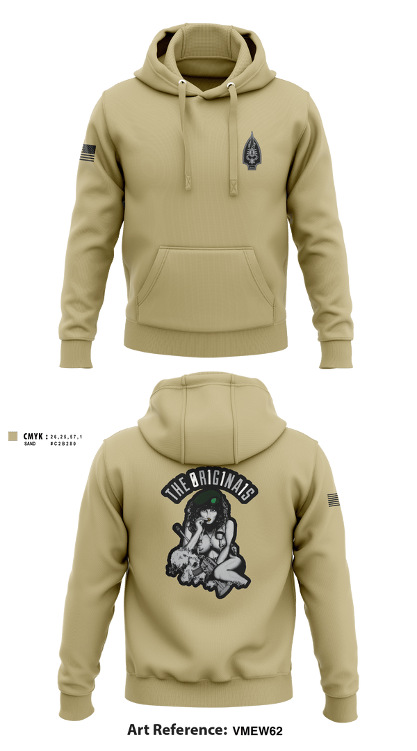Hoodie, , Army, Teamtime, Team time, sublimation, custom sports apparel, team uniforms, spirit wear, spiritwear, sports uniforms, custom shirts, team store, custom team store, fundraiser sports, apparel fundraiser