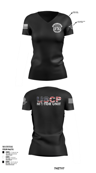 Women's Short Sleeve Vneck Shirt, MOTOR UNIT 1828, Police, Teamtime, Team time, sublimation, custom sports apparel, team uniforms, spirit wear, spiritwear, sports uniforms, custom shirts, team store, custom team store, fundraiser sports, apparel fundraiser