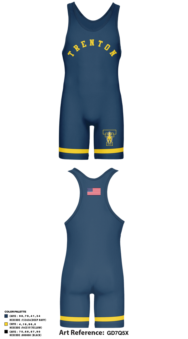 Wrestling Singlet, Trenton high school wrestling, Wrestling, Teamtime, Team time, sublimation, custom sports apparel, team uniforms, spirit wear, spiritwear, sports uniforms, custom shirts, team store, custom team store, fundraiser sports, apparel fundraiser