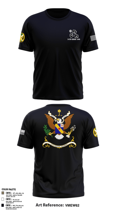 1-155th Dixie Thunder 83572891 Short Sleeve Performance Shirt - 9