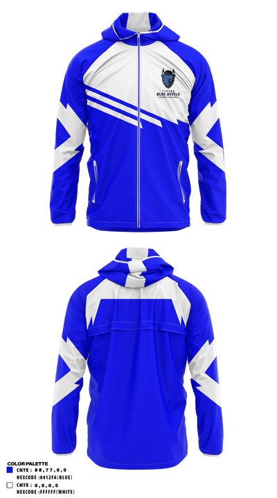 Tipton Middle School Cross Country 80012614 Windbreaker - 2