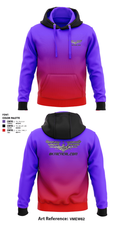 BK Tactical 92676385 Hoodie - 1