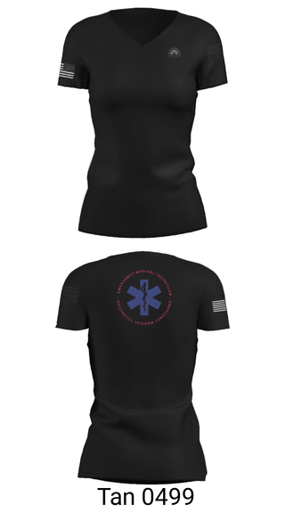 Women's Short Sleeve Vneck Shirt, , Fire Department, Teamtime, Team time, sublimation, custom sports apparel, team uniforms, spirit wear, spiritwear, sports uniforms, custom shirts, team store, custom team store, fundraiser sports, apparel fundraiser