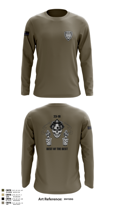 23-18 41923106 Long Sleeve Performance Shirt - 5