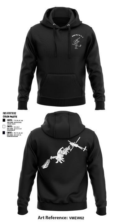 Platoon 2-1-1 26077523 Hoodie - 49