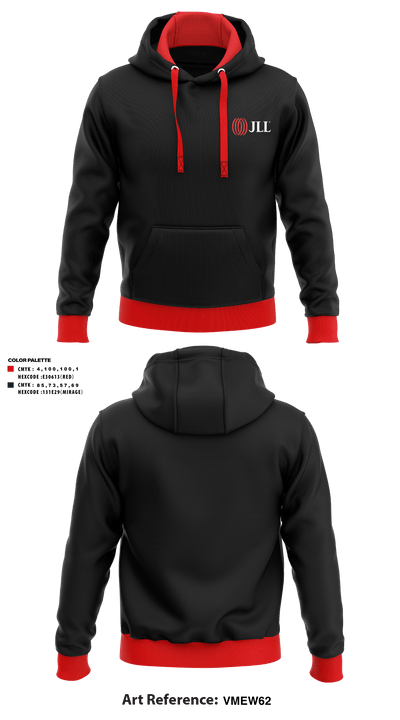 JLL Columbus Pelotonia 947216 Hoodie - 3