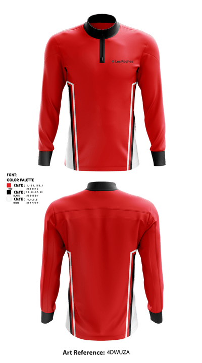 LesRoches 45889073 Quarter Zip Jacket - 1