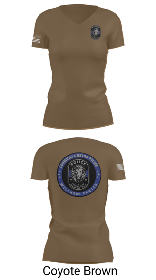 Women's Short Sleeve Vneck Shirt, , Police, Teamtime, Team time, sublimation, custom sports apparel, team uniforms, spirit wear, spiritwear, sports uniforms, custom shirts, team store, custom team store, fundraiser sports, apparel fundraiser