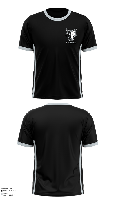 Waverly-South Shore Coyotes 23769513 Short Sleeve Performance Shirt - 1