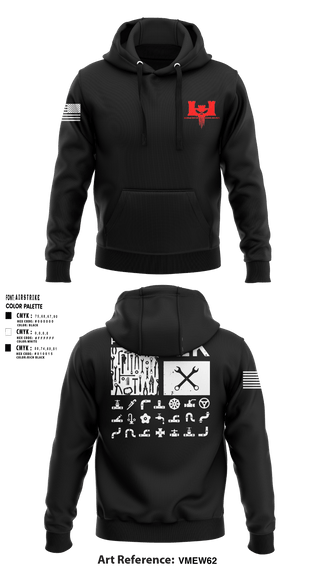 Hoodie, 302nd EN CO, Army, Teamtime, Team time, sublimation, custom sports apparel, team uniforms, spirit wear, spiritwear, sports uniforms, custom shirts, team store, custom team store, fundraiser sports, apparel fundraiser