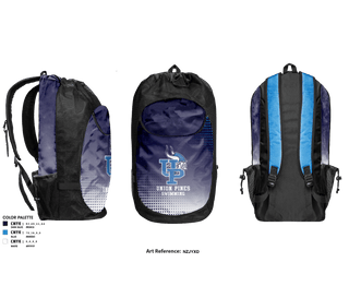 Gear Bag, Union Pines High School Swimming, Swimming, Teamtime, Team time, sublimation, custom sports apparel, team uniforms, spirit wear, spiritwear, sports uniforms, custom shirts, team store, custom team store, fundraiser sports, apparel fundraiser