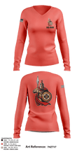 145 MMB 14990941 Women's Long Sleeve V-neck Shirt - 2