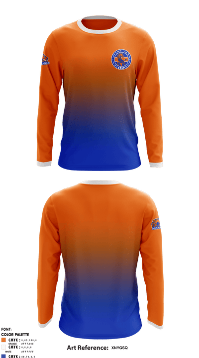 Penn Yan Academy Soccer 62879759 Long Sleeve Performance Shirt - 1