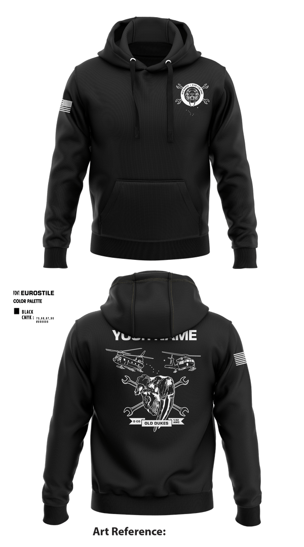 Hoodie, D Co 2-13th AVN REGT, , Teamtime, Team time, sublimation, custom sports apparel, team uniforms, spirit wear, spiritwear, sports uniforms, custom shirts, team store, custom team store, fundraiser sports, apparel fundraiser