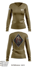 Hades 3421841 Women's Long Sleeve V-neck Shirt - 3
