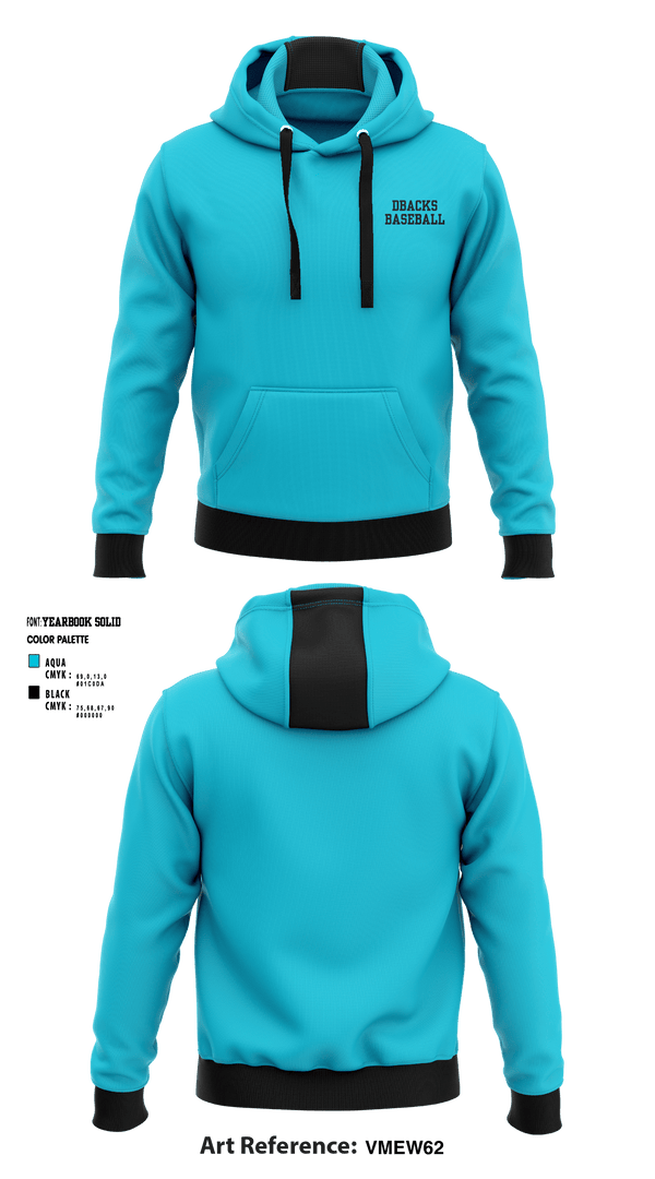 Hoodie, Dbacks, Baseball, Teamtime, Team time, sublimation, custom sports apparel, team uniforms, spirit wear, spiritwear, sports uniforms, custom shirts, team store, custom team store, fundraiser sports, apparel fundraiser