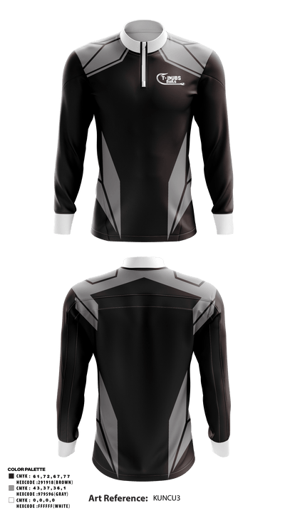 TDubs Baits 96783321 Quarter Zip Jacket - 28