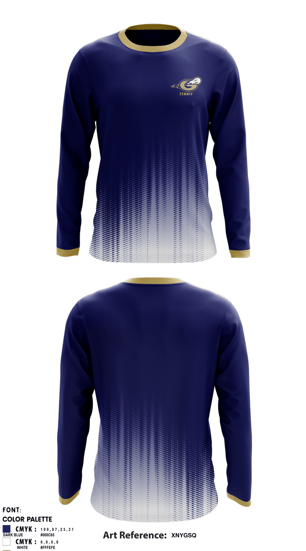 Long Sleeve Performance Shirt, Granby High School Tennis, Tennis, Teamtime, Team time, sublimation, custom sports apparel, team uniforms, spirit wear, spiritwear, sports uniforms, custom shirts, team store, custom team store, fundraiser sports, apparel fundraiser