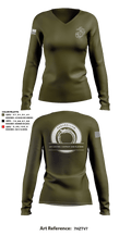 Air Control Company 87821543 Women's Long Sleeve V-neck Shirt - 1