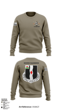 3rd Battalion 60th infantry Regiment River Raiders 94205182 Crew Neck Sweatshirt - 1