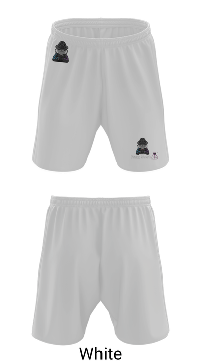 Young Meech 97111750 Athletic Shorts With Pockets - 1