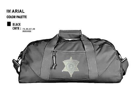 Duffle Bag, PCSO K-9 INTERDICTION, Police, Teamtime, Team time, sublimation, custom sports apparel, team uniforms, spirit wear, spiritwear, sports uniforms, custom shirts, team store, custom team store, fundraiser sports, apparel fundraiser