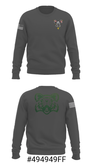 Crew Neck Sweatshirt, Huron High School Golf, Golf, Teamtime, Team time, sublimation, custom sports apparel, team uniforms, spirit wear, spiritwear, sports uniforms, custom shirts, team store, custom team store, fundraiser sports, apparel fundraiser