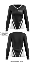 BEST (bail enforcement street team) fugitive apprehension and security 21875415 Women's Long Sleeve V-neck Shirt - 1