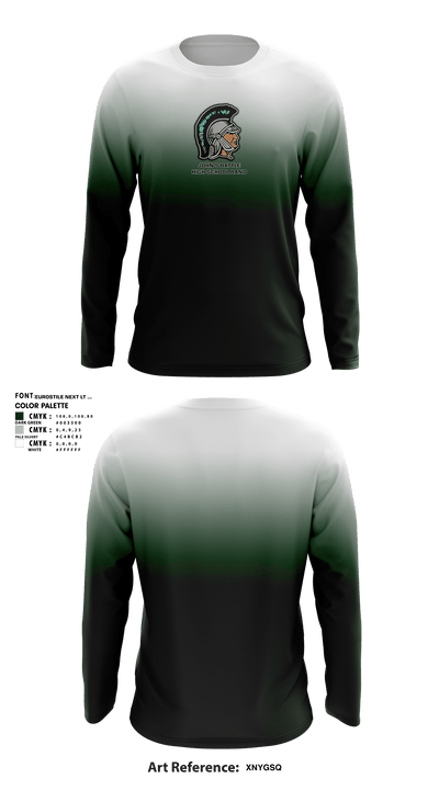 John S Battle High School Band 1203699 Long Sleeve Performance Shirt - 1