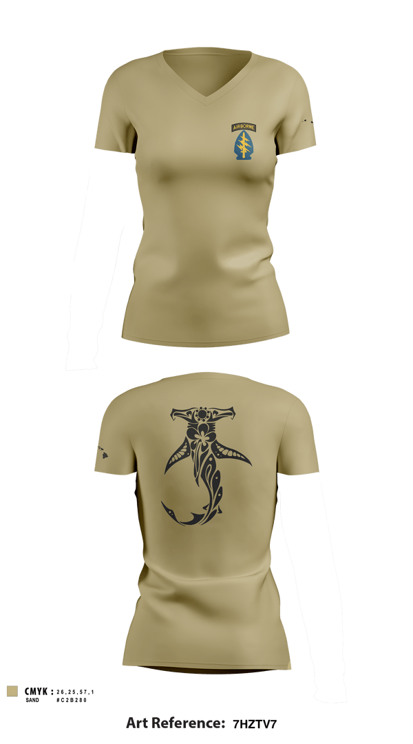 Women's Short Sleeve Vneck Shirt, , Army, Teamtime, Team time, sublimation, custom sports apparel, team uniforms, spirit wear, spiritwear, sports uniforms, custom shirts, team store, custom team store, fundraiser sports, apparel fundraiser