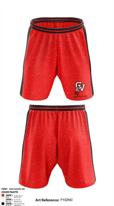 Big Reds 457839852 Athletic Shorts With Pockets - 1