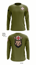 Alpha Company, WBAMC 94187438 Long Sleeve Performance Shirt - 9