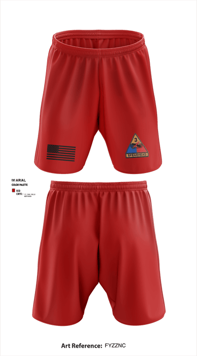 CSC 1/32 Armor “Bandits” 7769962 Athletic Shorts With Pockets - 1