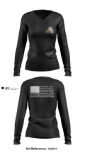 Capital City 29145478 Women's Long Sleeve V-neck Shirt - 1